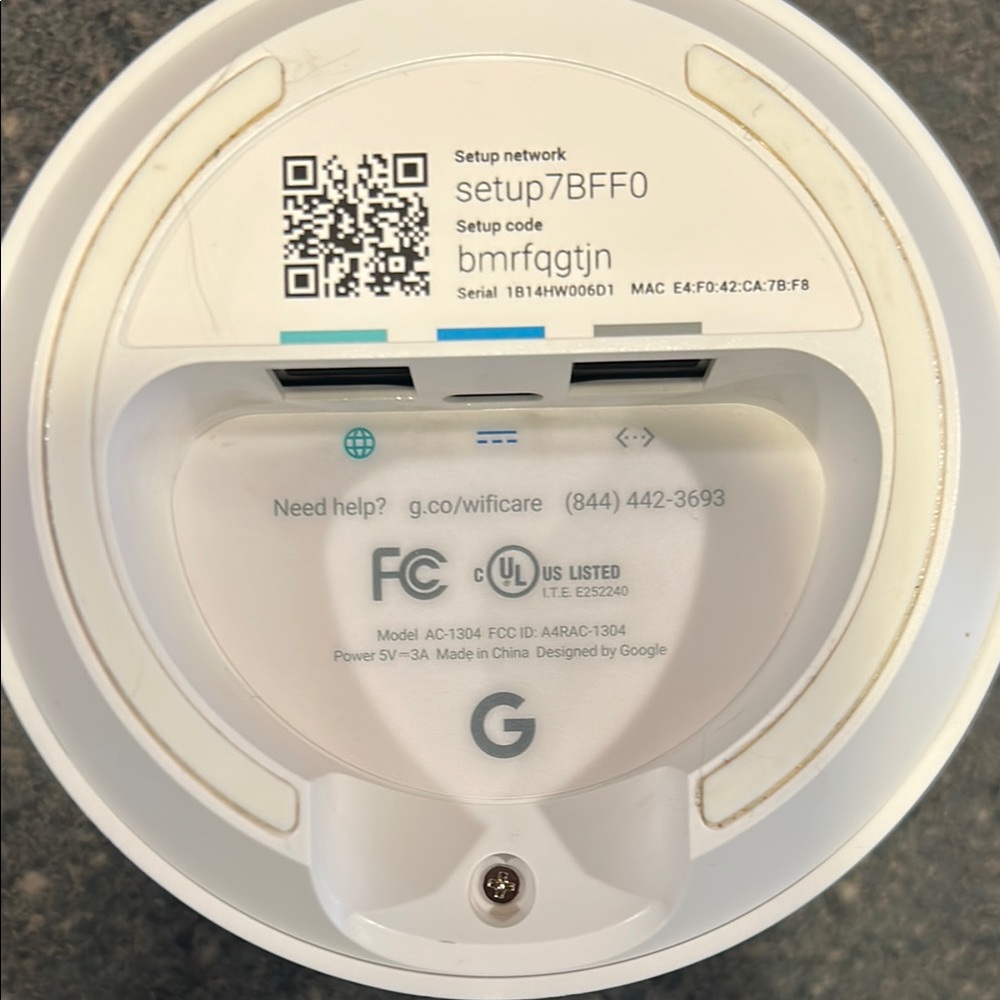 Google Wi-Fi Router AC-1304 - Picture 3 of 5